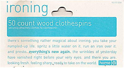 Nice Clothespins from Target